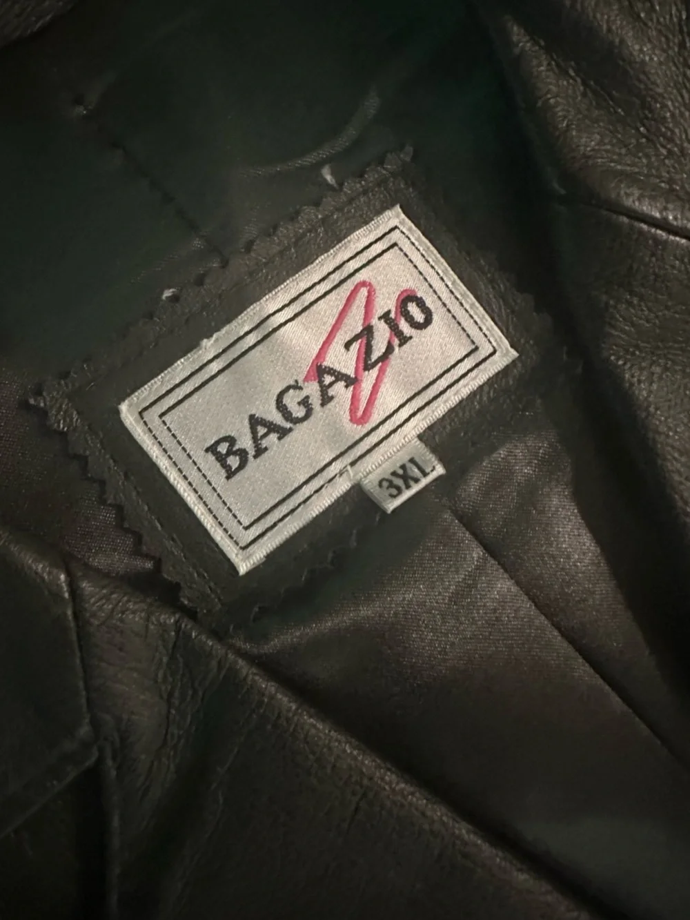 Men's Green Genuine Leather Trench Coat by Bagazio - Picture 2 of 2